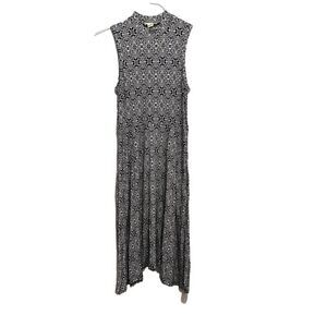 Maeve by Anthropologie Cleary Dress Women’s Small Mock Neck Sleeveless Pockets